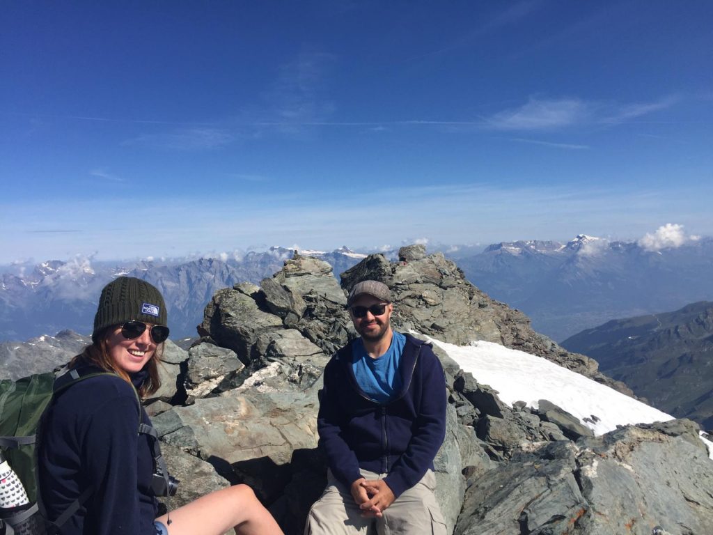 Amy and Jordan in Switzerlandc