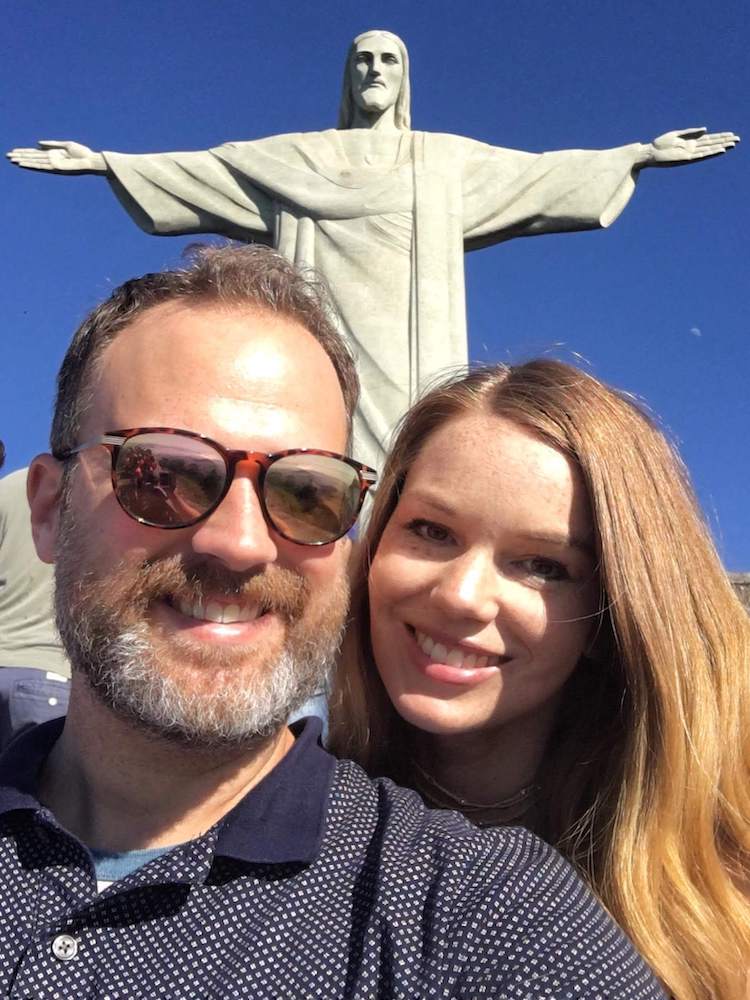 George and Michelle house sitting in Rio de Janeiro